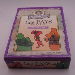 Professeure Caboche Les Pays du Monde Jeu de tete Ages: 7 ans et plus